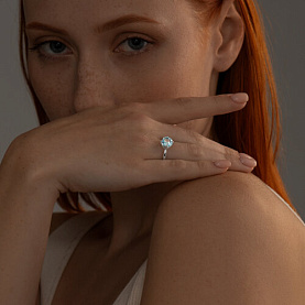 Кольцо SOKOLOV - Серебро 925, Топаз (арт. 92011790)