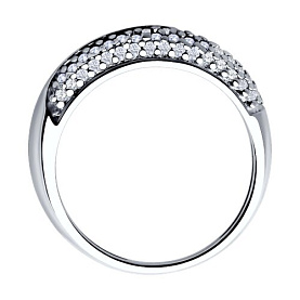 Кольцо Diamant - Серебро 925, Фианит (арт. 94-110-02068-1)