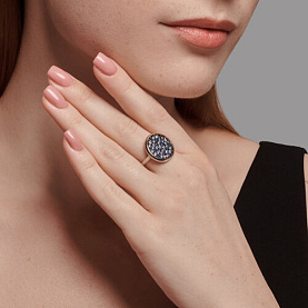 Кольцо SOKOLOV - Серебро 925, Фианит (арт. 94014039)