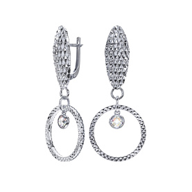 Серьги POKROVSKY - Серебро 925, Фианит (арт. 2131643-00775)