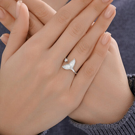 Кольцо Diamant - Серебро 925, Фианит (арт. 94-110-00011-1)