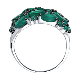 Кольцо SOKOLOV - Серебро 925, Агат (арт. 92014317)