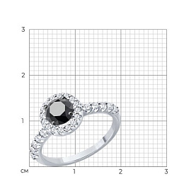 Кольцо Diamant - Серебро 925, Фианит (арт. 94-110-00194-1)
