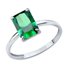 Кольцо SOKOLOV - Серебро 925, Фианит (арт. 94014827)