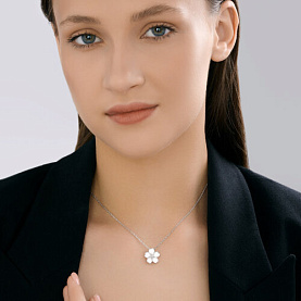 Колье SOKOLOV - Серебро 925, Эмаль (арт. 94071311)