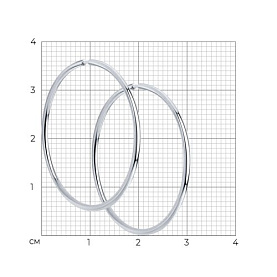 Серьги Diamant - Серебро 925 (арт. 94-124-01722-1)