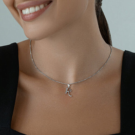 Подвеска SOKOLOV - Серебро 925, Фианит (арт. 94030457)