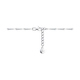 Браслет SOKOLOV - Серебро 925, Агат, Фианит (арт. 92050160)