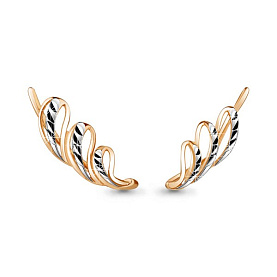 Серьги Аквамарин - Золото 375 (арт. 31106.8)