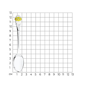 Ложка SOKOLOV - Серебро 925, Эмаль (арт. 2304010037)