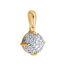 Подвеска Diamant - Серебро 925, Фианит (арт. 93-130-01987-1)