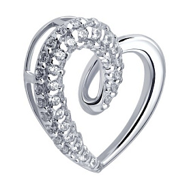 Подвеска SOKOLOV - Серебро 925, Фианит (арт. 94033386)