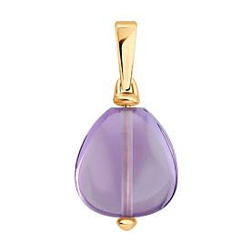 Подвеска SOKOLOV - Золото 585, Аметист (арт. 733022)
