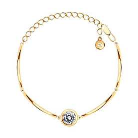 Браслет SOKOLOV - Серебро 925, Фианит (арт. 93050045)