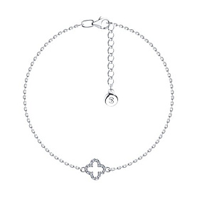 Браслет SOKOLOV - Серебро 925, Фианит (арт. 94051012)