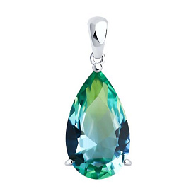 Подвеска SOKOLOV - Серебро 925, Синтетический ситалл (арт. 92030764)