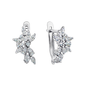 Серьги Talant - Серебро 925, Фианит (арт. 10-72-0001-15835)