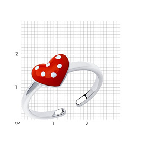 Кольцо SOKOLOV - Серебро 925, Эмаль (арт. 94013711)