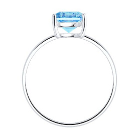 Кольцо SOKOLOV - Серебро 925, Топаз (арт. 92014651)