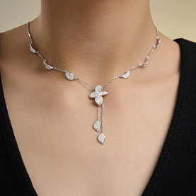 Колье SOKOLOV - Серебро 925, Фианит (арт. 94071367)