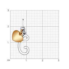 Подвеска SOKOLOV - Серебро 925 (арт. 94031924)
