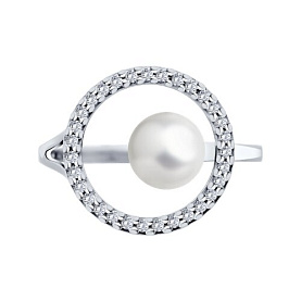 Кольцо SOKOLOV - Серебро 925, Фианит (арт. 94014048)