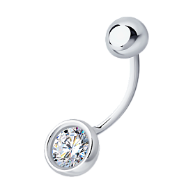 Пирсинг SOKOLOV - Серебро 925, Фианит (арт. 94060079)