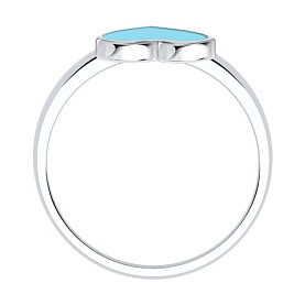 Кольцо Diamant - Серебро 925, Эмаль (арт. 94-110-02191-1)