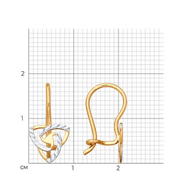 Серьги SOKOLOV - Золото 585 (арт. 027202)
