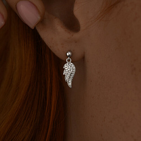 Серьги SOKOLOV - Серебро 925, Фианит (арт. 94025757)