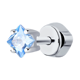 Серьга SOKOLOV - Серебро 925, Фианит (арт. 94170005)