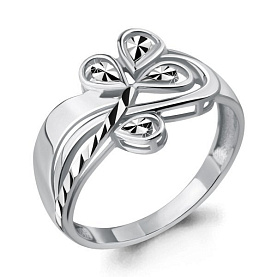 Кольцо Аквамарин - Серебро 925 (арт. 54763.5)