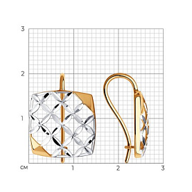 Серьги Diamant - Серебро 925 (арт. 93-120-00749-1)