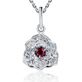 Подвеска Platinum Lab. - Платина 950 (арт. ПП-040Р-02)