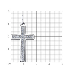Подвеска SOKOLOV - Серебро 925, Фианит (арт. 94031254)