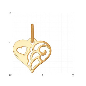 Подвеска SOKOLOV - Золото 585 (арт. 035142)