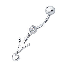 Пирсинг SOKOLOV - Серебро 925, Фианит (арт. 94060084)