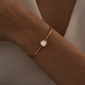 Браслет SOKOLOV - Серебро 925, Фианит (арт. 93050045)