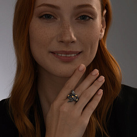 Кольцо SOKOLOV - Серебро 925, Фианит (арт. 94014057)