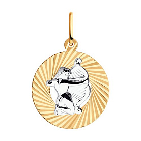 Подвеска SOKOLOV - Золото 585 (арт. 031373)