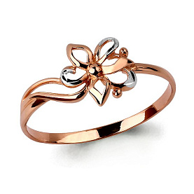 Кольцо Аквамарин - Золото 585 (арт. 54339.1)