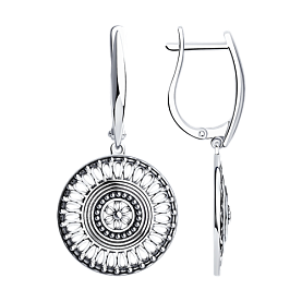 Серьги Diamant - Серебро 925 (арт. 95-121-01113-1)