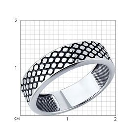 Кольцо SOKOLOV - Серебро 925 (арт. 95010236)