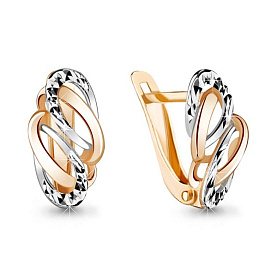 Серьги Аквамарин - Золото 585 (арт. 31658.1)