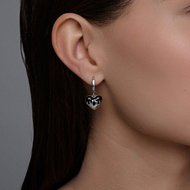 Серьги SOKOLOV - Серебро 925, Эмаль (арт. 94026800)