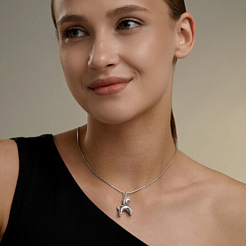 Подвеска Diamant - Серебро 925 (арт. 94033349)