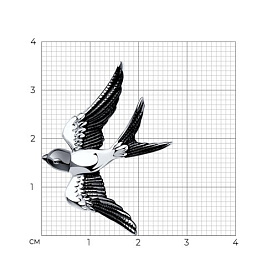 Брошь SOKOLOV - Серебро 925 (арт. 94040266)