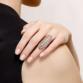 Кольцо SOKOLOV - Серебро 925, Фианит (арт. 94013131)