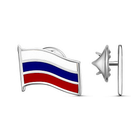 Значок Красная пресня - Серебро 925, Эмаль (арт. 930958Пл)