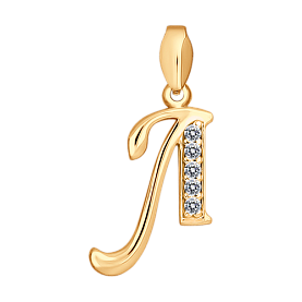 Подвеска SOKOLOV - Серебро 925, Фианит (арт. 93030521)